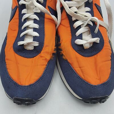 nike tailwind navy orange