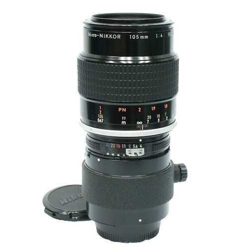 Exc+ Nikon Nikkor P 105mm f/4 f 4 Bellows Lens *920121 | eBay