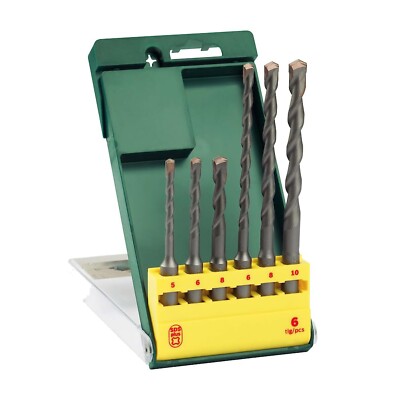 Bosch 2607019447 Hammer Drill Bit-Set Sds-Plus 6 Pcs
