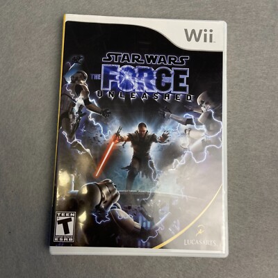 Star Wars: The Force Unleashed (Nintendo Wii, 2008) Tested