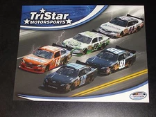 2014 TRI STAR MOTORSPORTS TEAM NASCAR POSTCARD