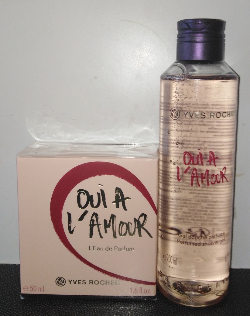 Eau de parfum Oui à l'Amour de Yves Rocher le coffret cadeau idéal pour femme