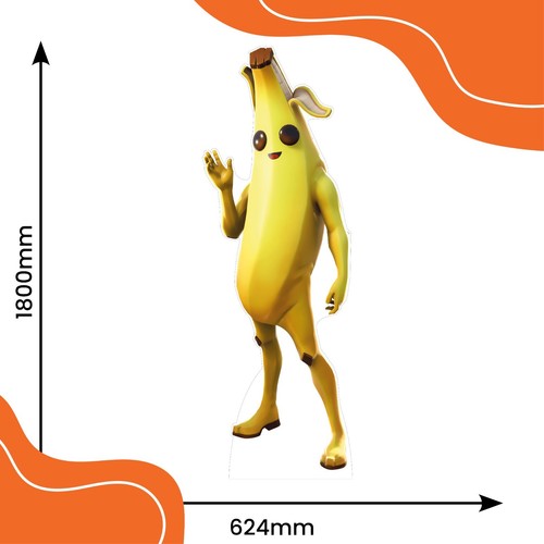 Peely Fortnite Cardboard Cutout | Gaming Cardboard Cutouts for Partys & Events - Picture 2 of 6