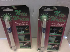 Vintage pen with light "The Nite Writer" NEW (2 pack)