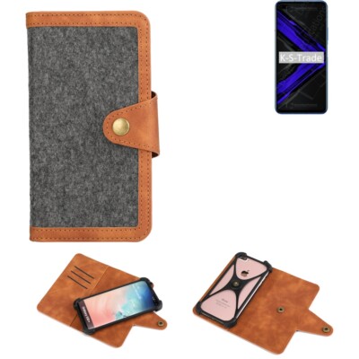 Handyhülle für Huawei Honor Play 4 Pro Handy-Tasche dunkelgrau