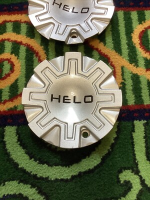 Helo Wheels Silver Custom Wheel Center Cap Caps # 491L155 / LG1108-12 1piece