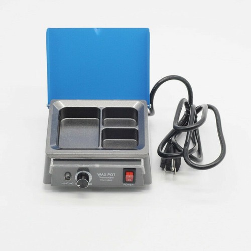 Dental Professional Analog Wax Heater Pot JT-15 3 Well Wax Melting Machine US - Afbeelding 6 van 7