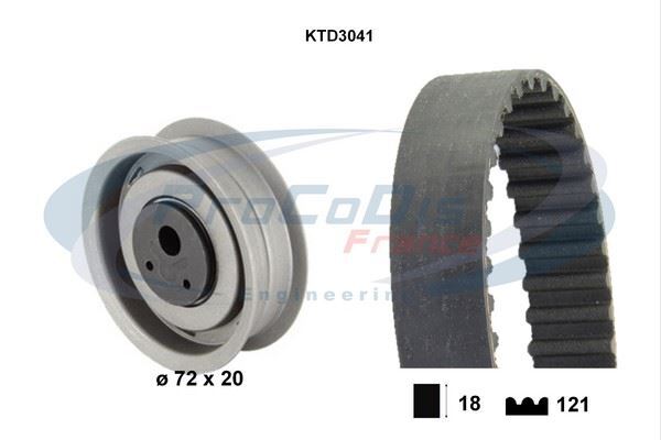 Kit distribution VW Golf III 1.6 haute résistance pour synchronisation moteur