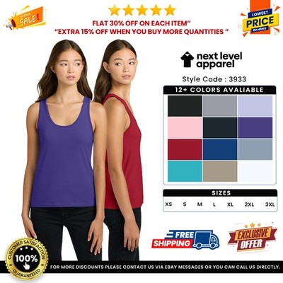 Next Level Apparel 3933NL Ladies Cotton Tank Top