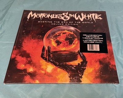 Motionless In White ONLY 300 RARE Scoring the End of the World Deluxe 2LP Orange