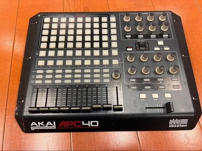 AKAI Professional APC40 Ableton Live MIDI Controller DJ Black w/ Box USB Tested