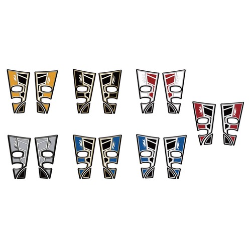For 2006-2016 Yamaha FZ1 Front Mud Fender Protector Cover Pad Decal Sticker - Picture 2 of 17