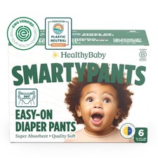 SmartyPants Pull Up Style Diapers  EWG Verified Safe  Plant-Based  Quilted...