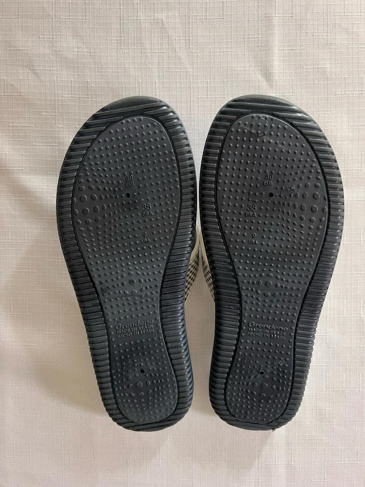 Женские удобные шлепанцы-стринги Dr Scholl's размер 6 белые - Изображение 3 из 4