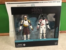 Star Wars Black Series 6  Figure NIB  - Ahsoka Captain Enoch & Night Trooper