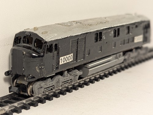 Hornby Minitrix Spur N Class D16/1 LMS 10000 Diesellok schwarz und silber | Condition: Used