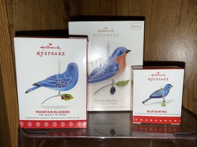 Hallmark Bluebirds Lot Limited Edition The Beauty Of Birds Eastern Mountain