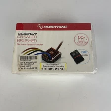 Hobbywing QuicRun WP-1080 Brushed ESC 80A (2–3S) Waterproof – RC Crawler