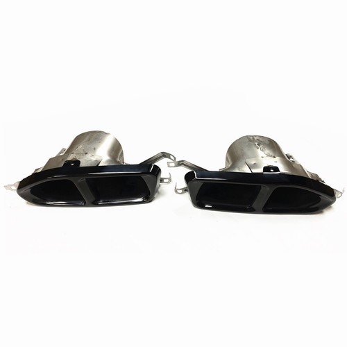 Rear Exhaust Muffler Pipe Tip For BMW 7 Series M Sport G11 G12 2016-2019 2017 2x - Picture 5 of 8