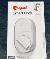 August Wi-Fi Smart Lock Silver
