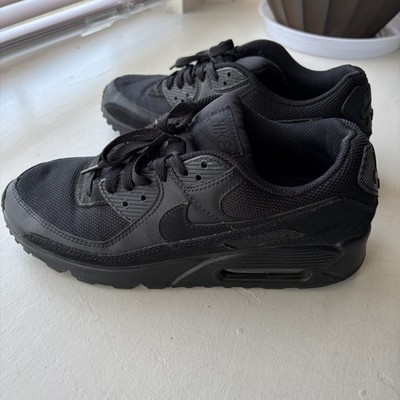 Nike Air Max 90 Triple Black CN8490-003 Men s Shoes Used Good Condition