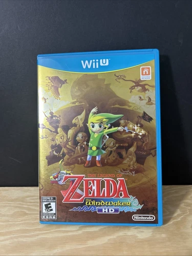 Legend Of Zelda The Wind Waker HD Nintendo Wii U 2013 Authentic No manual