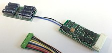 NCE DCC HO Decoder D13NHJ - Same as D13SRG with Small "No Halt" Circuit Built