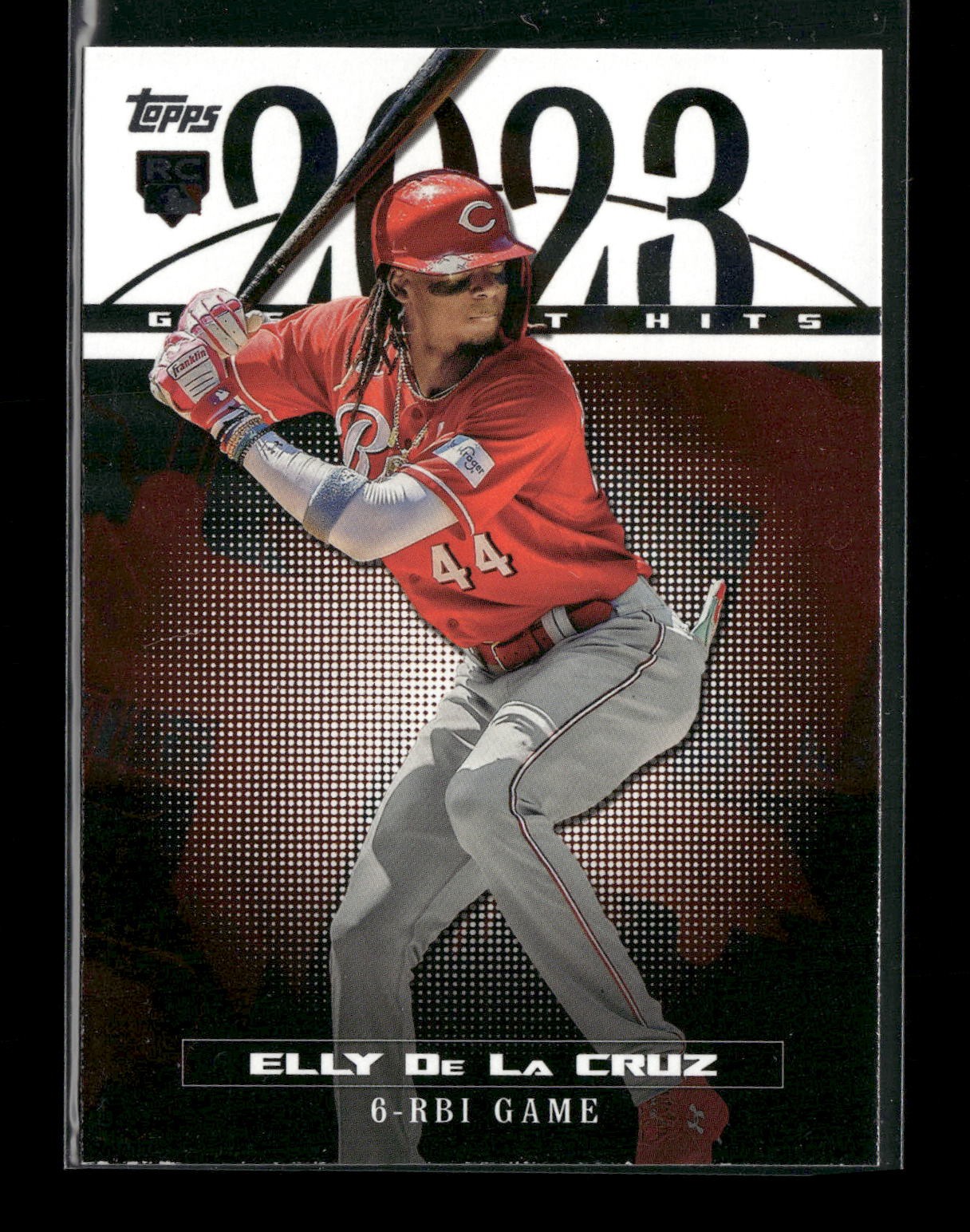 2024 Topps #23GH-25 Elly De La Cruz 2023 Greatest Hits Blue Cincinnati Reds