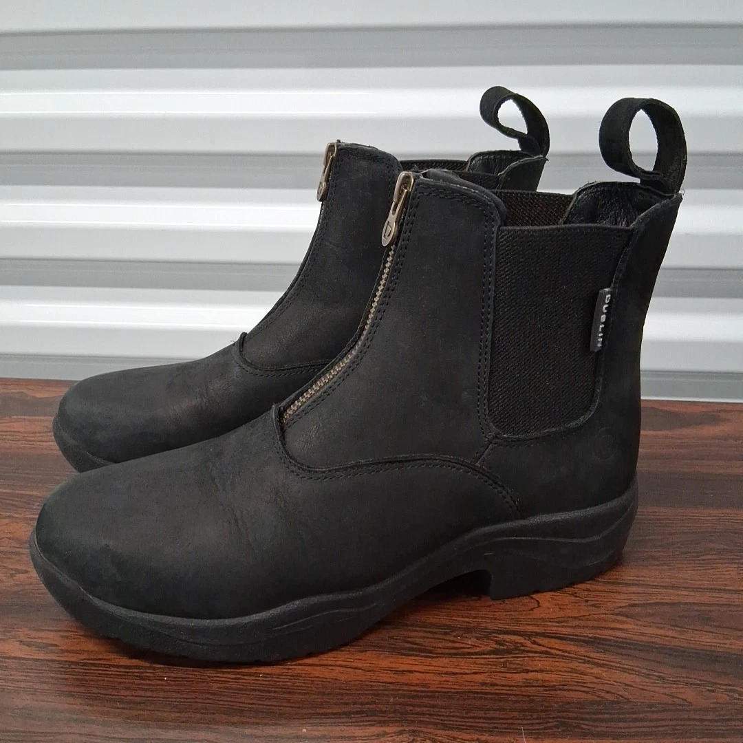 As New Dublin Riding Boots - Zip Front / Size 7