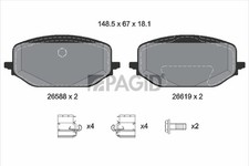 PAGID Bremsbelagsatz Scheibenbremse T3179N für OPEL ASTRA Sports Tourer OV5 K9 2