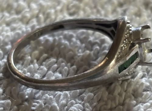 Lot Of 3 Beautiful Sterling Rings Need Repaired - Picture 7 of 16