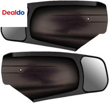 10950 Chevroletgmc Custom Towing Mirror - Pair Black 10950 Chevroletgmc Custom Towing Mirror - Pair Black