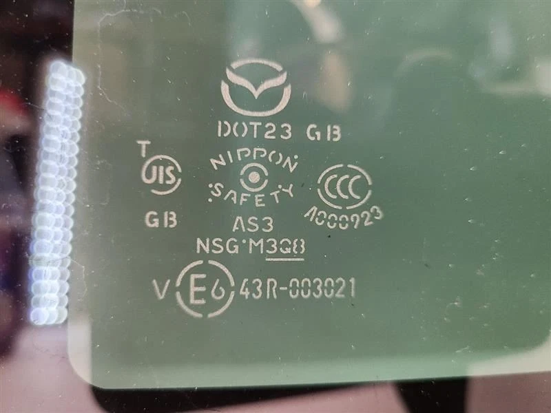 2010-2018 MAZDA 3 Sun Roof Sunroof Glass Only 10-18 BBM669810B Foto 3 de 4