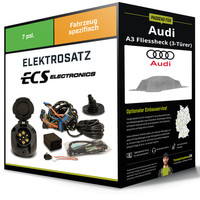 Elektrosatz 7-Pol Spezifisch für Audi A3 Fliessheck (3-TüRer) 07.2016-Jetzt