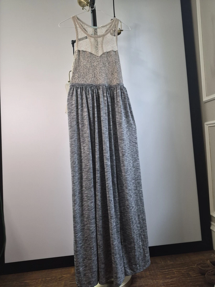 kimchi blue serafina lace trim tiered babydoll maxi dress Kimchi Blue | Dresses | Kimchi Blue Serafina Lace Trim Tiered Babydoll Maxi Dress