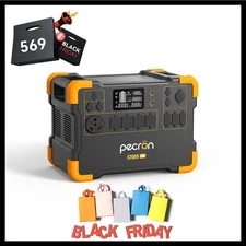 PECRON E2000LFP 1920Wh/2000W Portable Power Station LiFePO4 Generator Backup