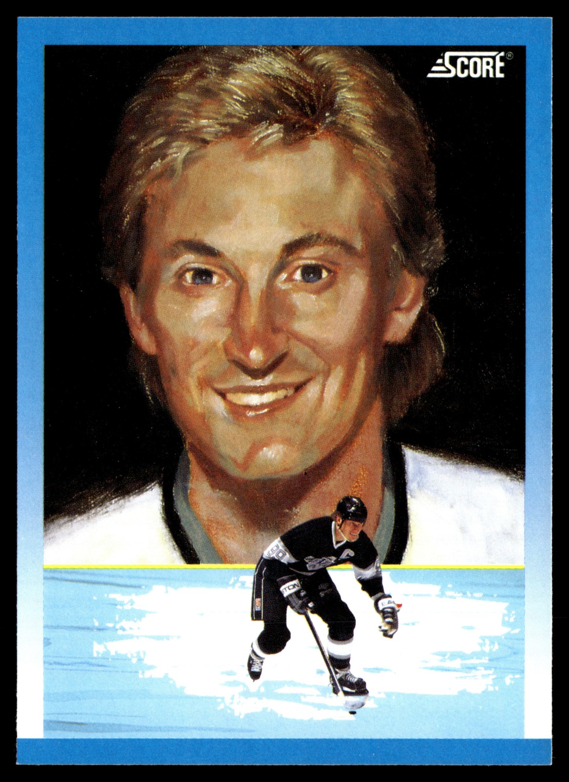 1991-92 Score Canadian English #376 Wayne Gretzky