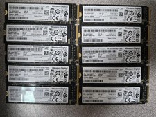 Lot Of 10 WD SN730 NVME PCIE M.2 SSD SOLID STATE DRIVE SDBQNTY-256G DELL 0H22WD
