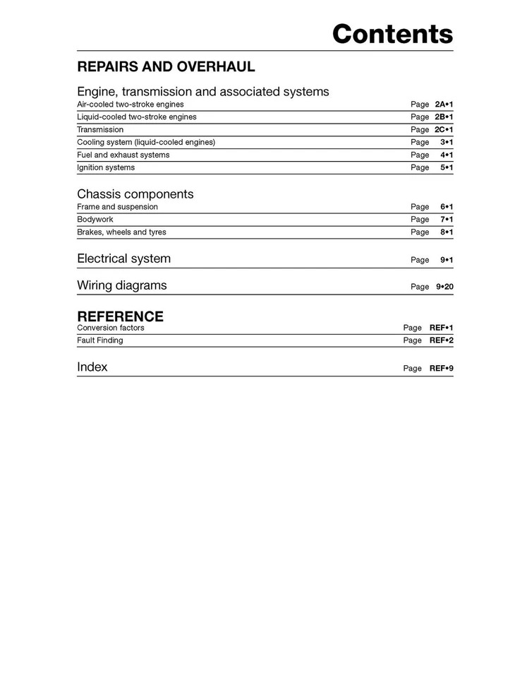 Peugeot Speedfight, Trekker & Vivacity Scooters (1996-2008) Haynes Repair Manual - Image 4 of 4