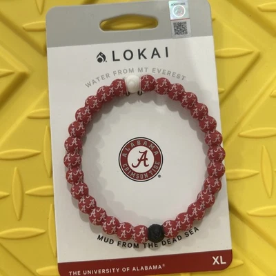 X-Large ALABAMA UNIVERSITY *LOKAI BRACELET Brand New - Image 1 of 4