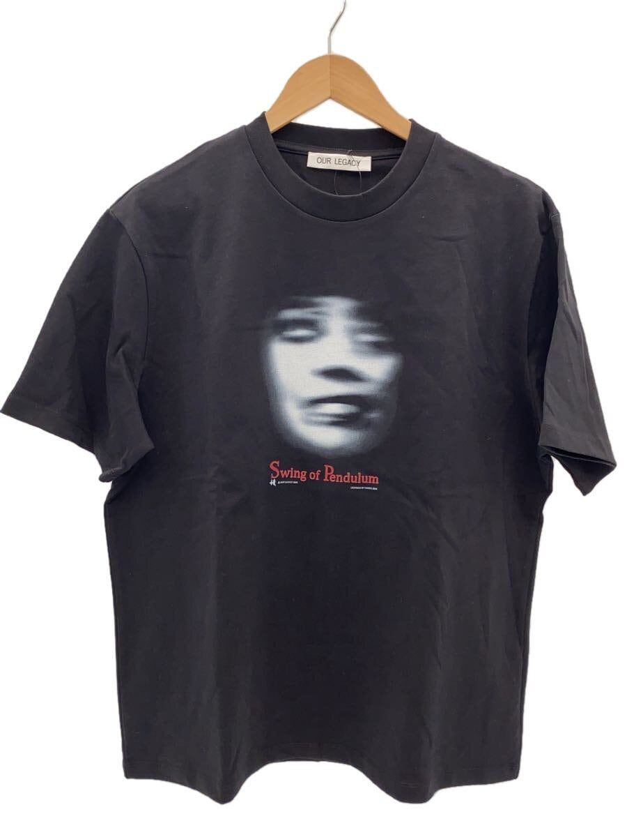 トップス Our Legacy SWING OF PENDULUM 50 OUR LEGACY T-SHIRT 50 COTTON Black PRINT BOX SWING OF