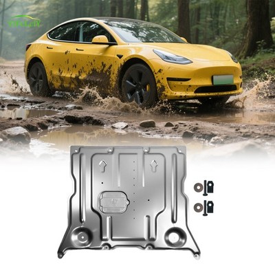 Metal Skid Plate For Tesla model 3 2019-2025 Engine Splash Shield Heavy Duty
