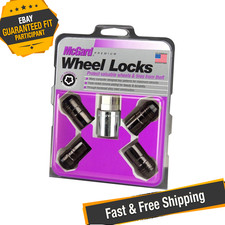 Mcgard 24216 Black Cone Seat Wheel Lock Set M14 X 1.5 Thread Size