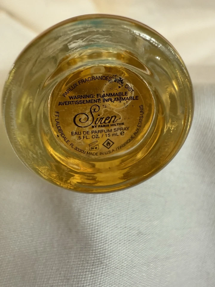 Siren by Paris Hilton Eau de Parfum Spray 0.5 fl oz / 15 ml - Fragancia Vintage Foto 2 de 2