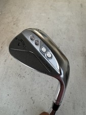 CALLAWAY JAWS RAW CHROME SAND WEDGE 56 -10  BOUNCE S GRIND STEEL WEDGE FLEX ST
