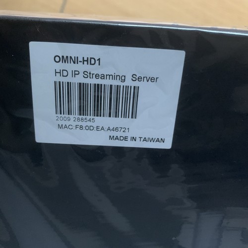 OMNI-HD1 HD IP Streaming Server OneLan - Bild 5 von 8