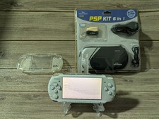 Sony PSP 3004 White Pearl | Lite / Slim | Perfetta + Case & Kit Auto Sigillato