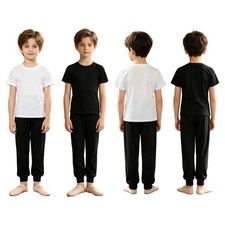 Kids Boys Sets Ballroom Outfit Latin Dancewear Training Dance Dancing Practice