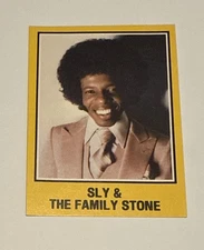 1979 Sly & The Family Stone Back on Right Track #77 Warner Promo Card Not Graded