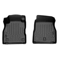 SMARTLINER SA0376 Front BLACK Floor Liners for Nissan Kicks